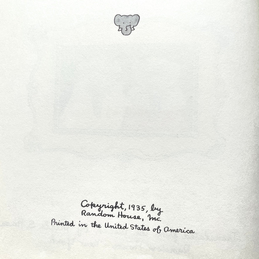 Grimm's Fairy Tales & Babar The King 1955 Illustrated Dandelion Book