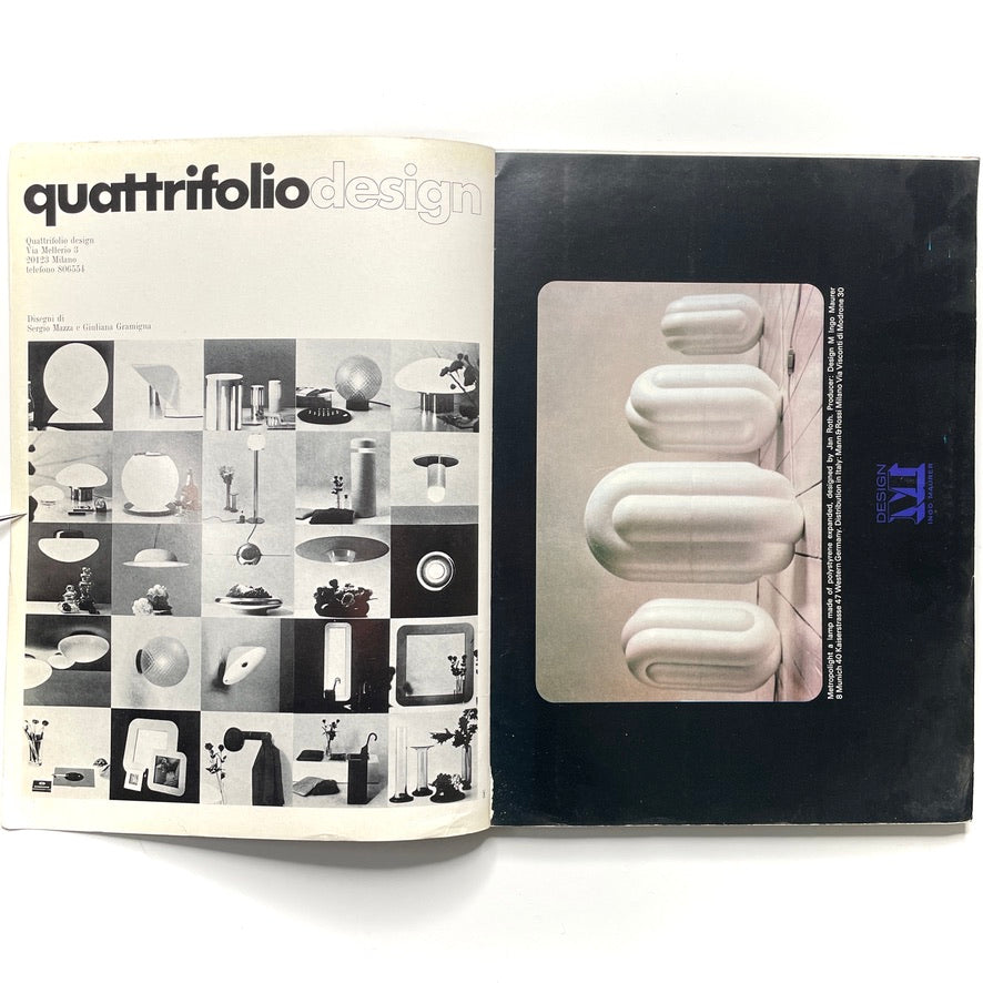 Domus No. 512 1974 Italian Design Magazine