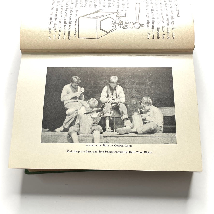 Working in Metals 1916 Illustrated Hardcover Book