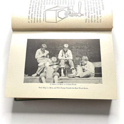 Working in Metals 1916 Illustrated Hardcover Book