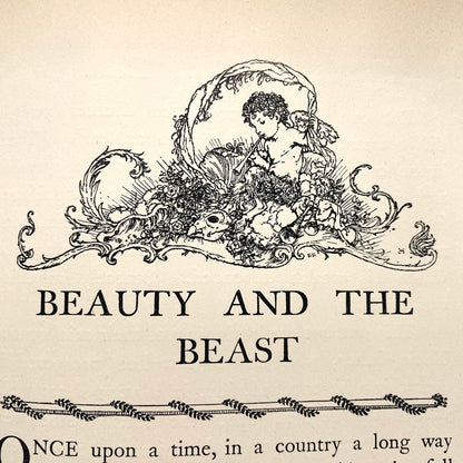 The Sleeping Beauty and Other Fairy Tales c. 1910 - Antique Hardcover, Illustrated