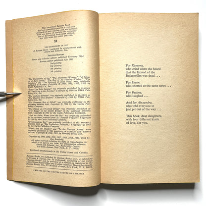 The Machineries of Joy by Ray Bradbury (1965) - Vintage 60s Sci-Fi Paperback Book