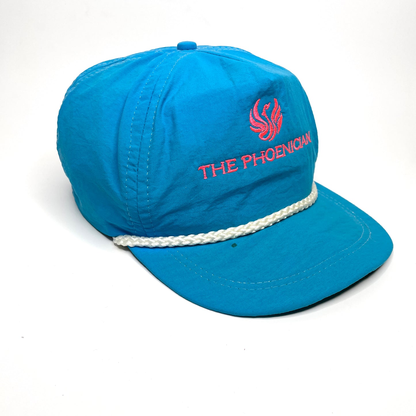 The Phoenician AZ Vintage Rope Strapback Hat - Blue