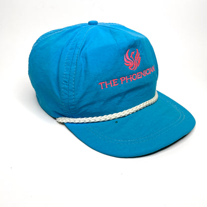 The Phoenician AZ Vintage Rope Strapback Hat - Blue