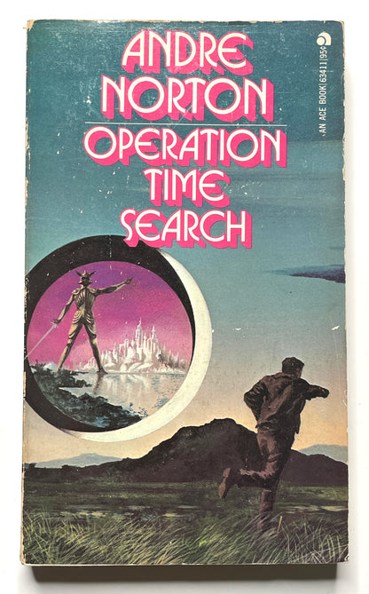 Operation Time Search by Andre Norton (1967) - Vintage 60s Sci-Fi Paperback Book