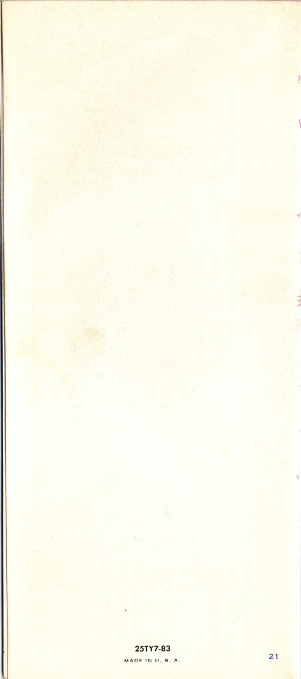 Greetings - Thinking of You - Slim Vintage Greeting Card - Gold Stamped + Embossed