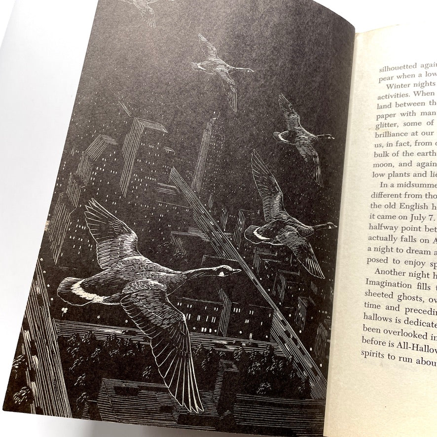 World of Night 1956 Illustrated Hardcover Book (Ex-Library)