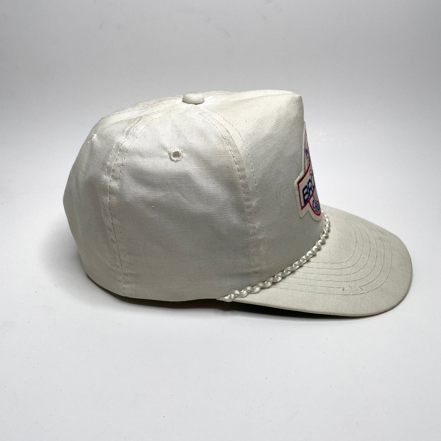 Denver Broncos AFC Champions 1987 Vintage Rope Snapback Hat - White