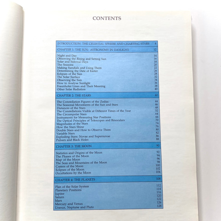 The Practical Astronomer 1984 Illustrated Hardcover Book