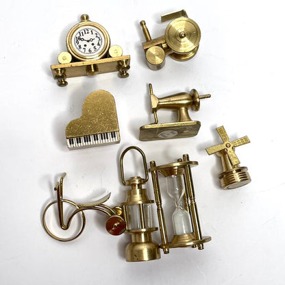 Brass Dollhouse Hobby Miniatures Lot (Holland)