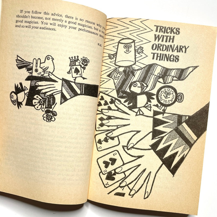 Puffin Book of Magic 1973 Illustrated Paperback Book