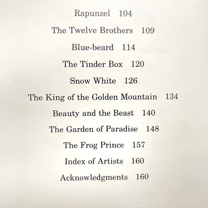 Treasury of Fairy Tales 1986 Illustrated Hardcover Book