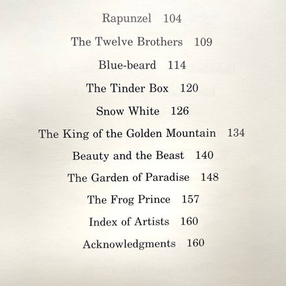 Treasury of Fairy Tales 1986 Illustrated Hardcover Book