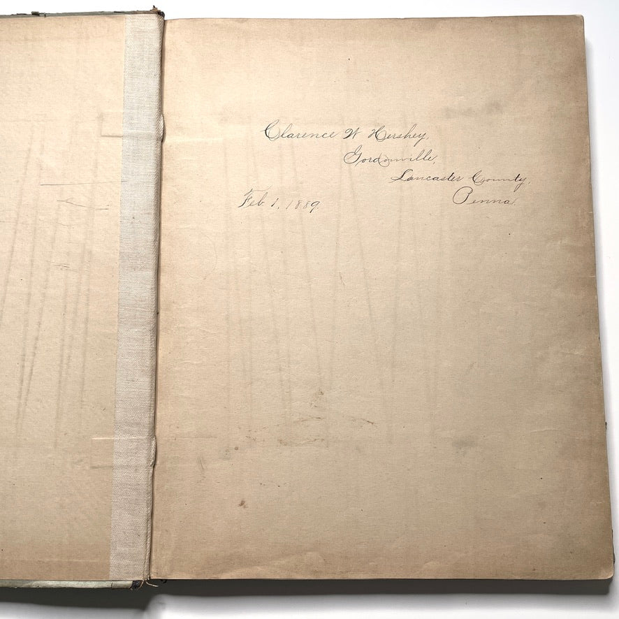 Warren's Physical Geography By D. M. Warren 1873 Cowperthwait & Co. - Antique Hardcover Illustrated Book