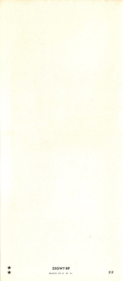 Greetings - Wishbone Dog - Slim Vintage Greeting Card - Gold Stamped + Embossed