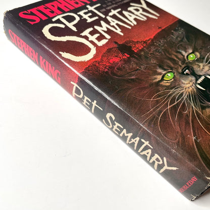 Pet Sematary Stephen King Hardcover Book *1st Book Club, 1st Print* 1983 Doubleday