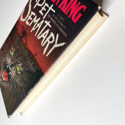 Pet Sematary Stephen King Hardcover Book *1st Book Club, 1st Print* 1983 Doubleday