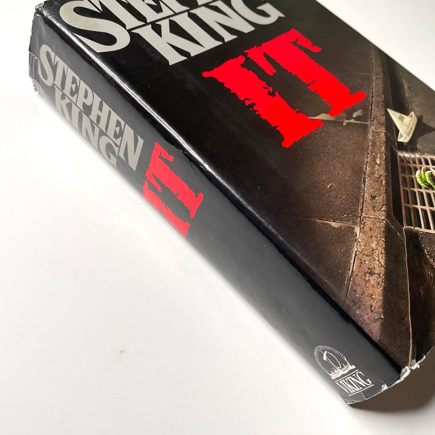 It Stephen King Hardcover Book *1st Edition, 10th Print* 1986 Viking