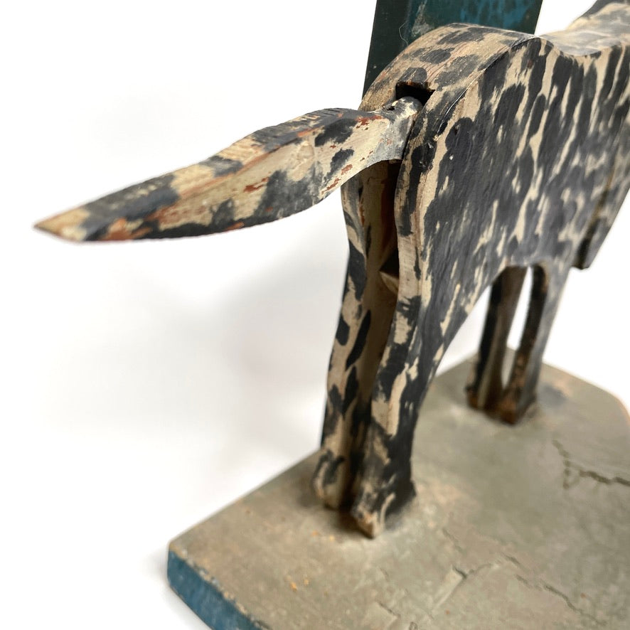 Missouri Mule Mfg. Co. Folk Art Cigarette Dispenser