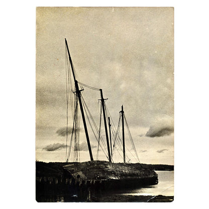 New England Ship Wreck Photo - 5x7"