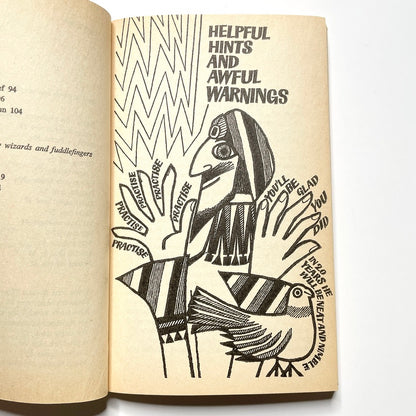 Puffin Book of Magic 1973 Illustrated Paperback Book