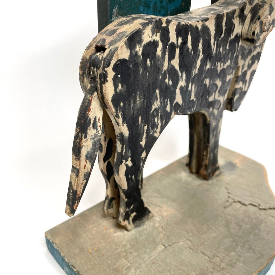 Missouri Mule Mfg. Co. Folk Art Cigarette Dispenser