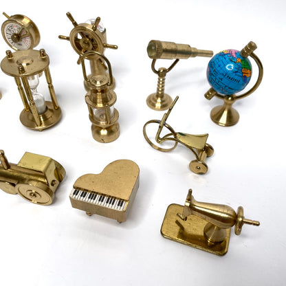 Brass Dollhouse Hobby Miniatures Lot (Holland)