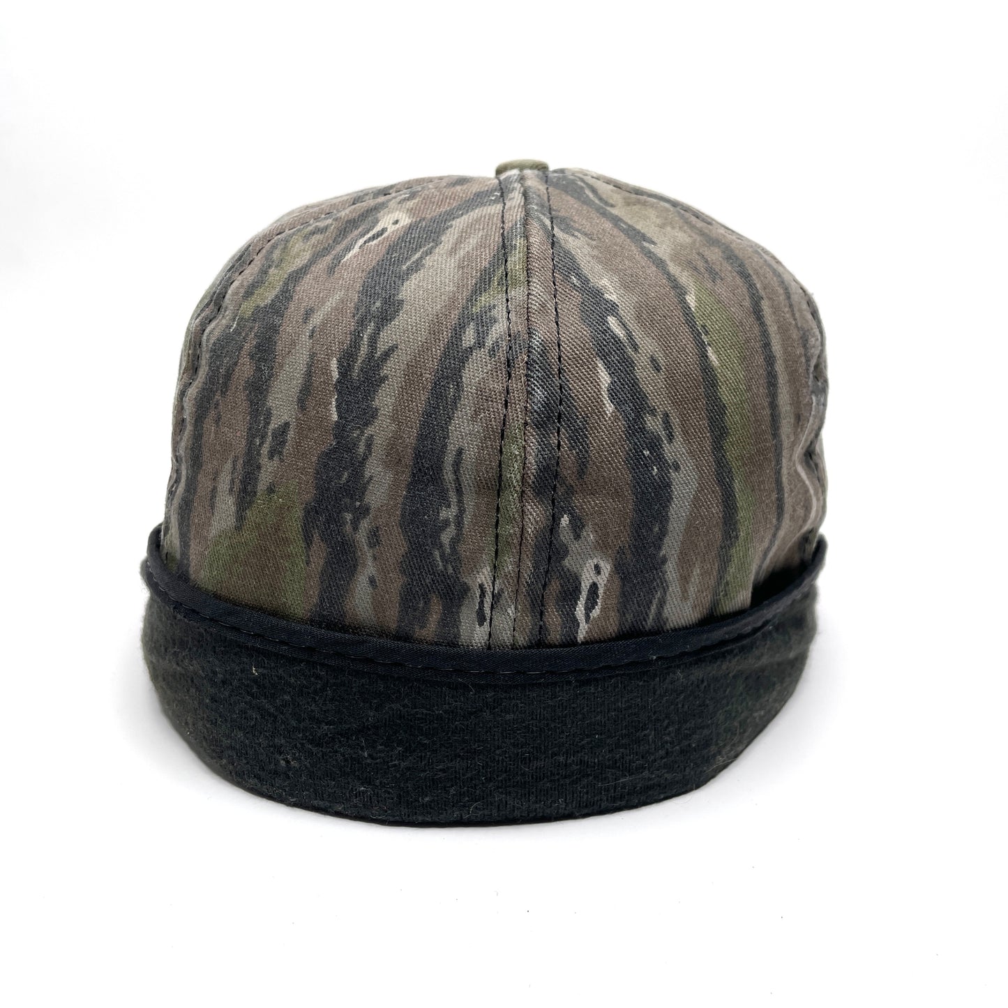 Realtree Insulated Hunting Cap w/ Ear Flaps Vintage Winter Hat - Camo