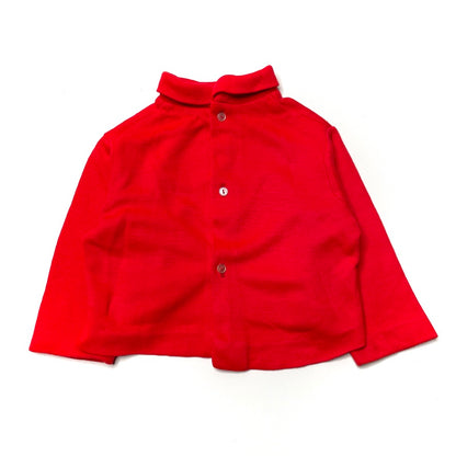 Red Turtleneck Long Sleeve Shirt 12M
