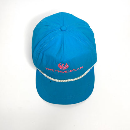 The Phoenician AZ Vintage Rope Strapback Hat - Blue
