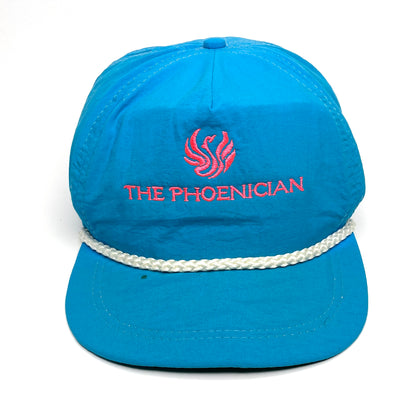 The Phoenician AZ Vintage Rope Strapback Hat - Blue
