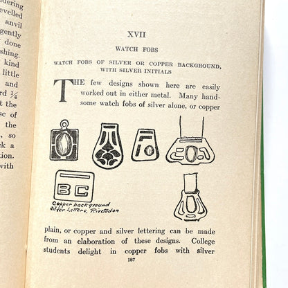 Working in Metals 1916 Illustrated Hardcover Book