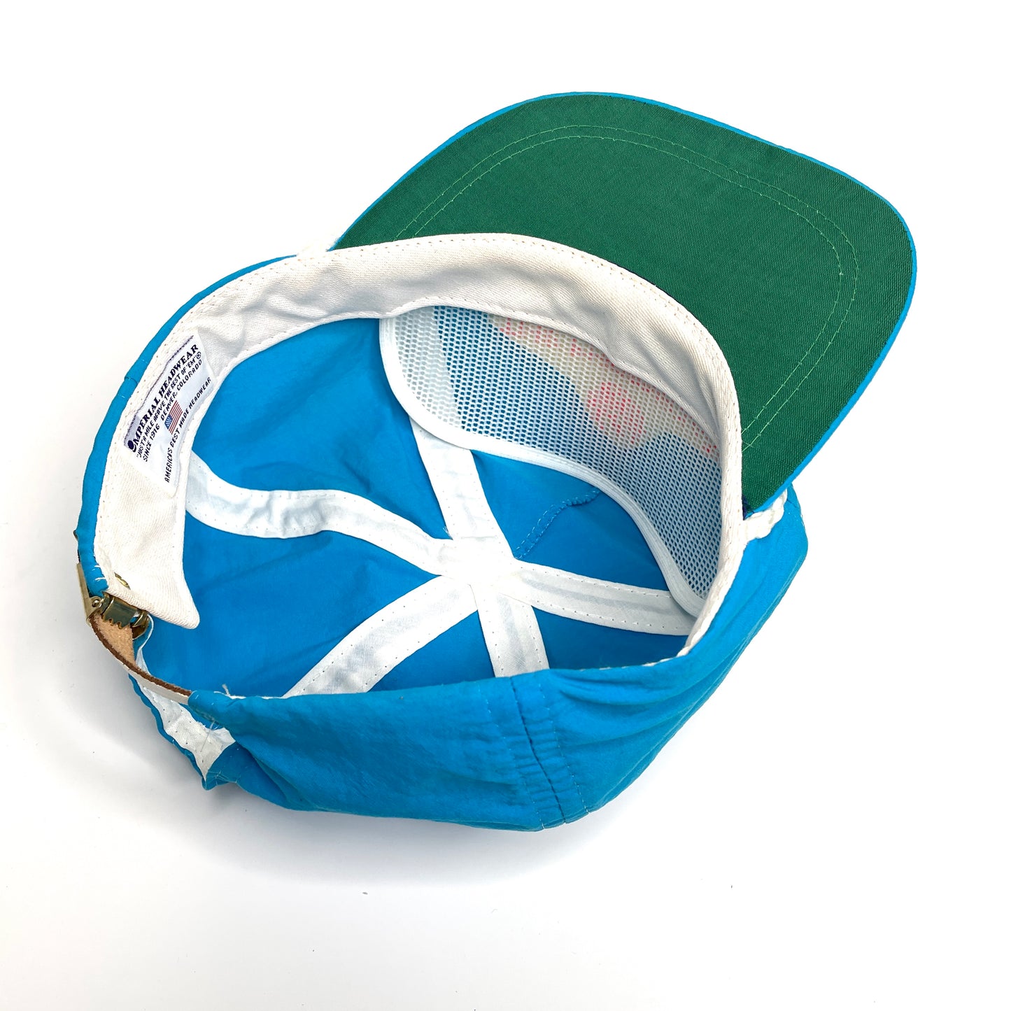 The Phoenician AZ Vintage Rope Strapback Hat - Blue