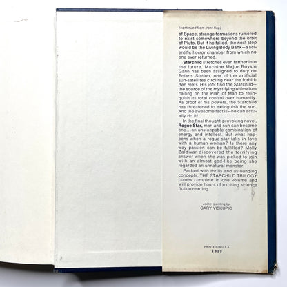 The Starchild Trilogy by Frederik Pohl and Jack Williamson (1969) - Vintage 60s Sci-Fi Hardcover Book