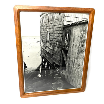 Old House By The Sea (Maine) Vintage New England Photo - Frame Size 12"x15"