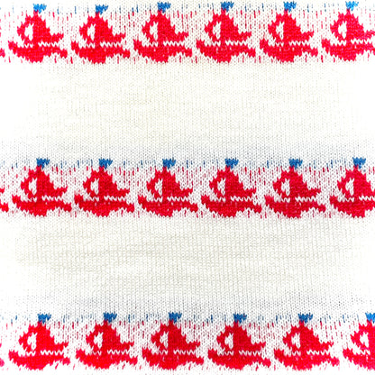 Sailboat Pattern Long Sleeve Shirt *Damage* 9M