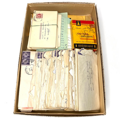 Estate Lot 1950s Connecticut Boy Scouts Letters, Photos & Ephemera