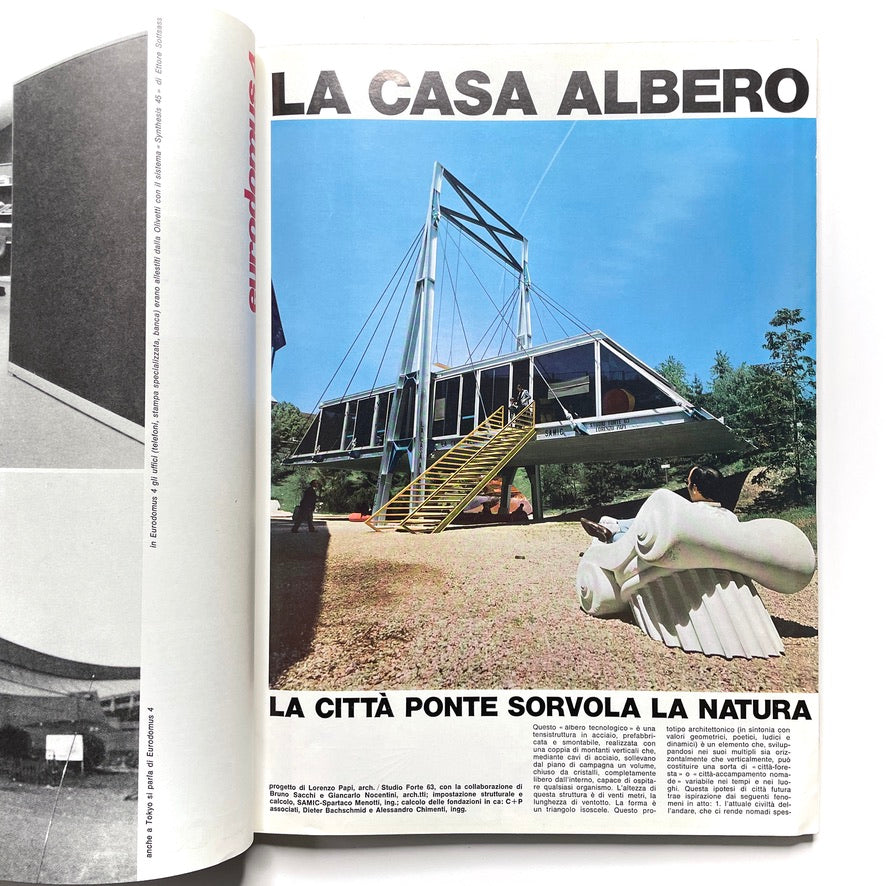 Domus No. 512 1974 Italian Design Magazine
