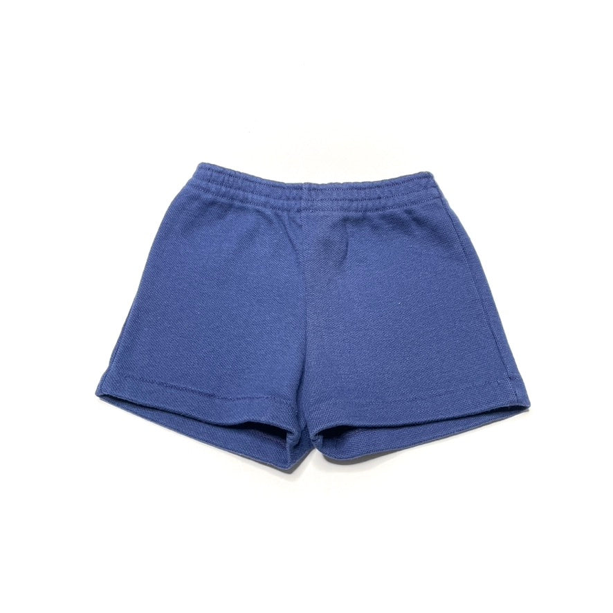 Navy Blue Knit Shorts 12M