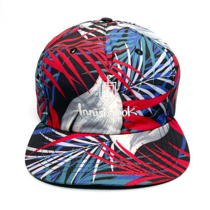 Innisbrook FL Tropical Pattern Vintage Strapback Hat - Palm Fronds