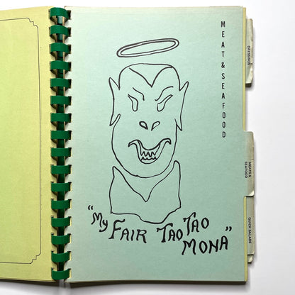 St. John's Divine Salads 1981 Tumon Bay, Guam, Mariana Islands - 80s Vintage Spiral Bound Illustrated Recipe Book