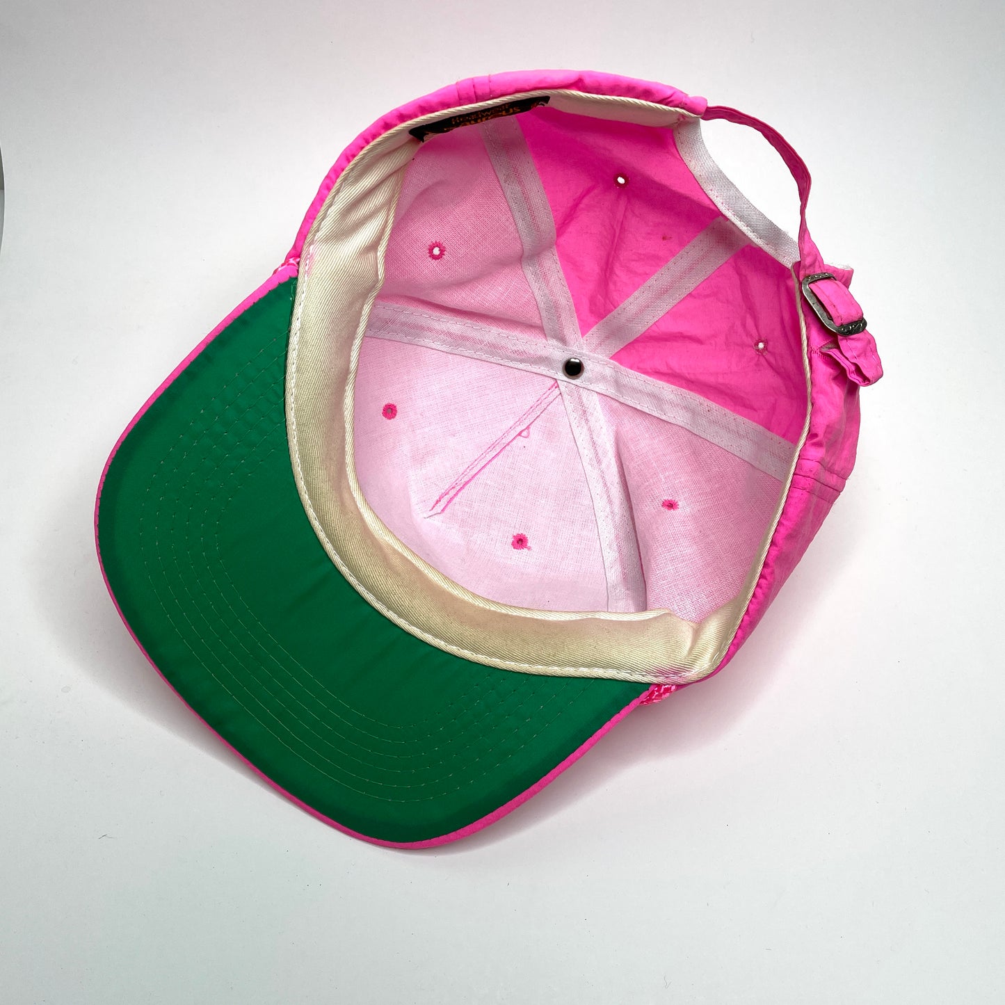 Canon Greater Hartford Open 90s Vintage Strapback Rope Hat - Hot Pink