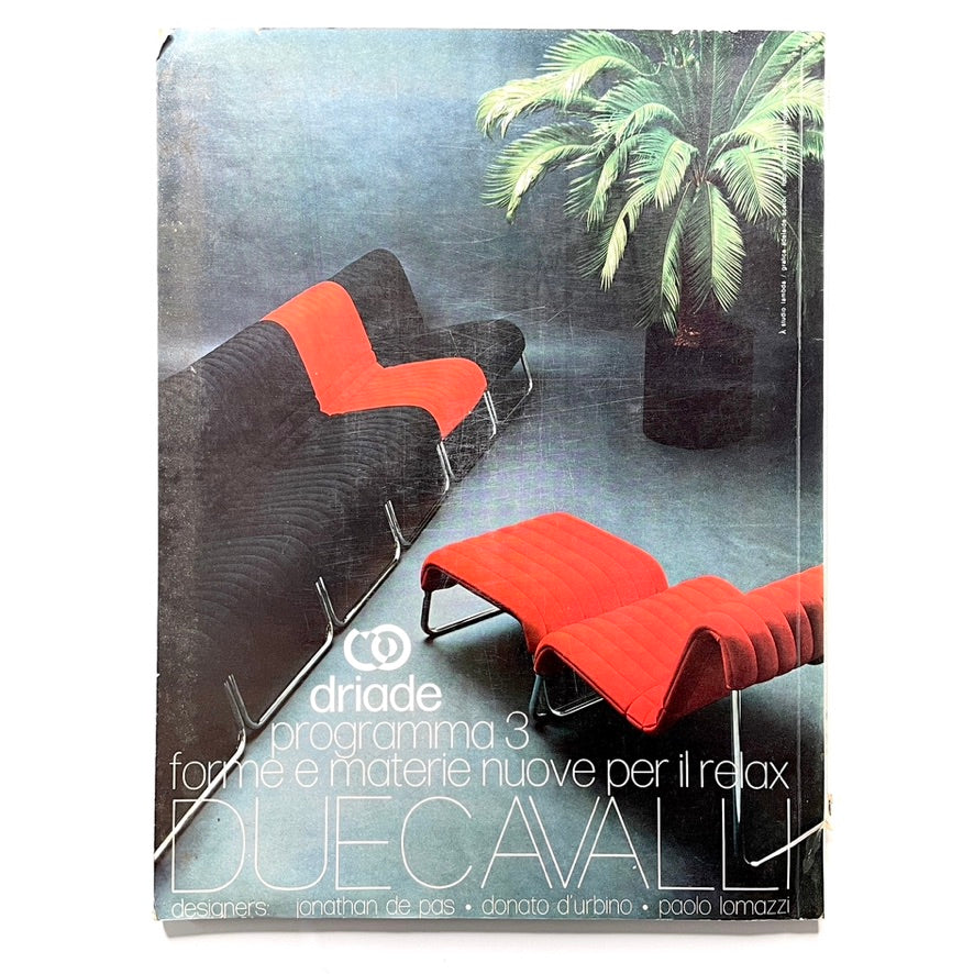 Domus No. 512 1974 Italian Design Magazine