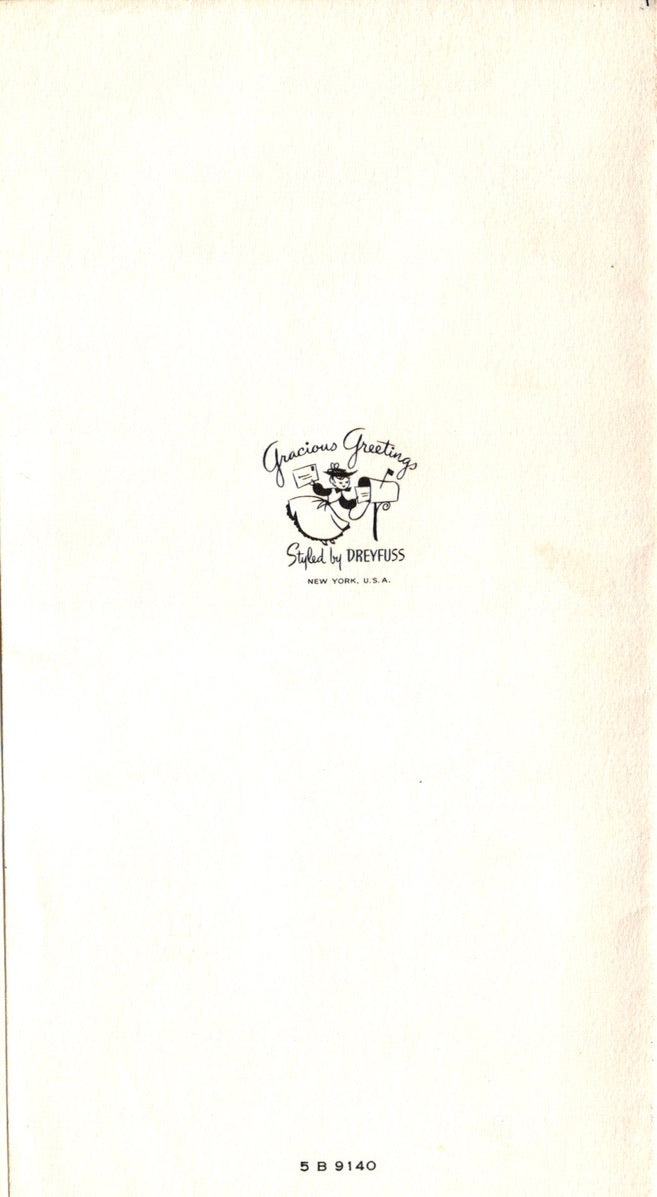 Belated Birthday - Honest Apology - Slim Vintage Greeting Card - Embossed