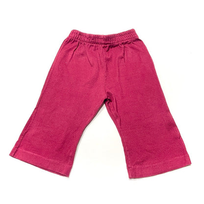 Maroon Cotton Comfy Pants 12M