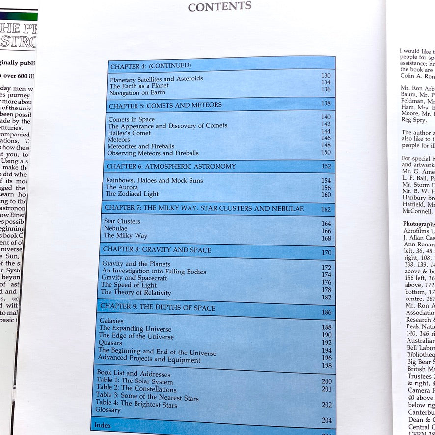 The Practical Astronomer 1984 Illustrated Hardcover Book