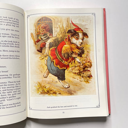 Treasury of Fairy Tales 1986 Illustrated Hardcover Book