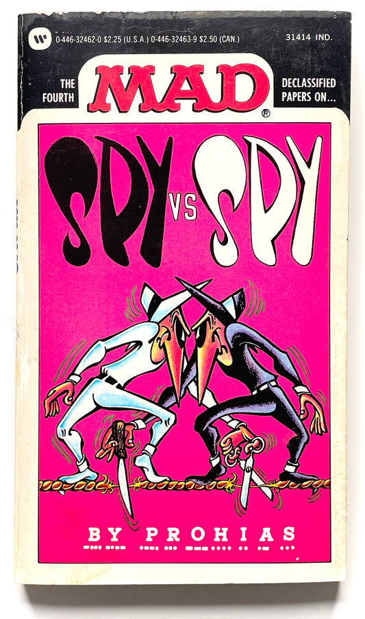 MAD: Spy VS Spy 1974 Paperback Comic Book