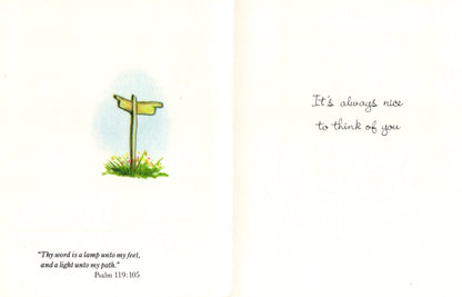 Greetings - Autumn - Vintage Greeting Card - 1979 Little Helpers