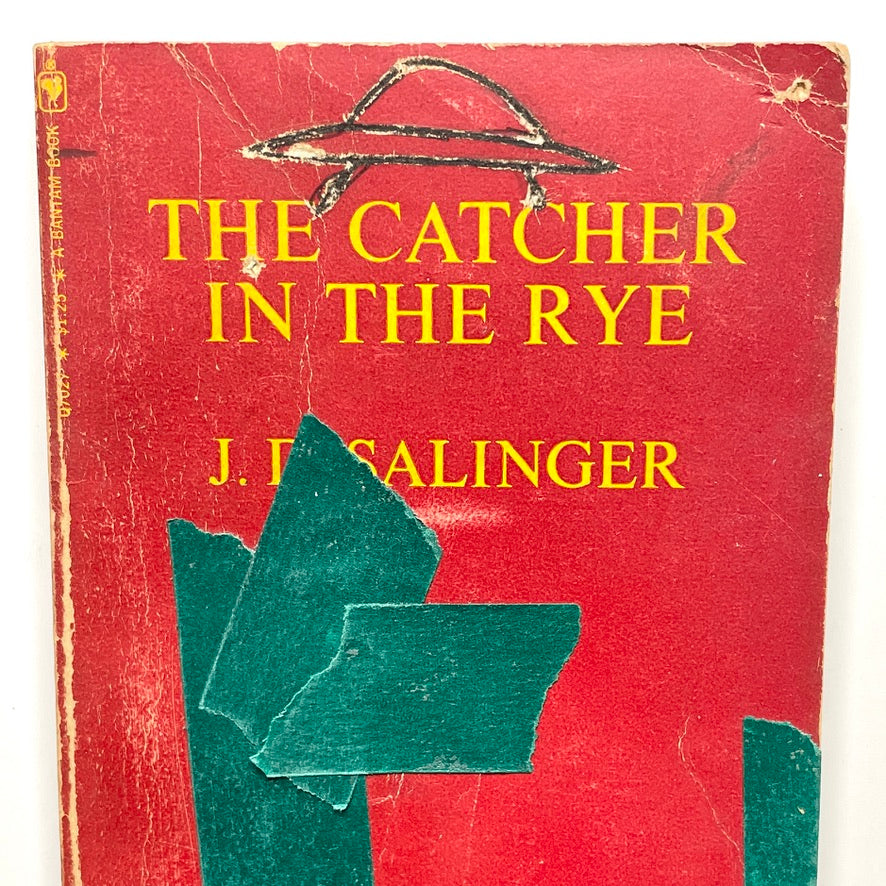 Catcher in the Rye 1972 Green Tape UFO Paperback Book